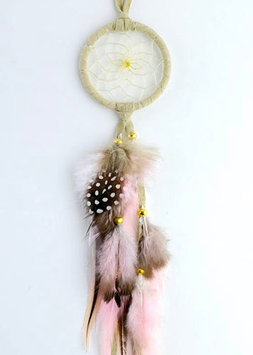 Tan & Pink Dreamcatcher