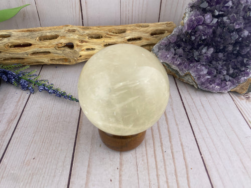 Calcite Sphere | Crystal Healing Ball | Crystals Stones Rocks & Minerals