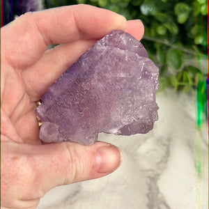 Raw Purple Fluorite