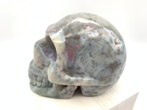 Ocean Jasper Skull