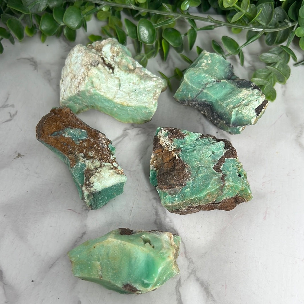 Raw Chrysoprase