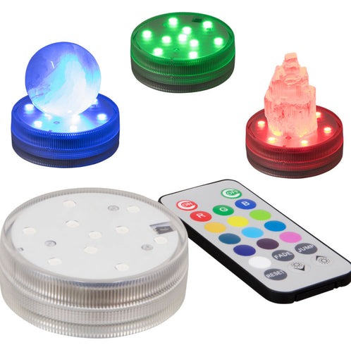 LED Light Base With Remote