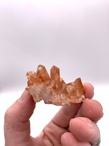 Tangerine Quartz Cluster