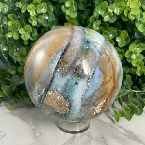 Ocean Jasper Sphere