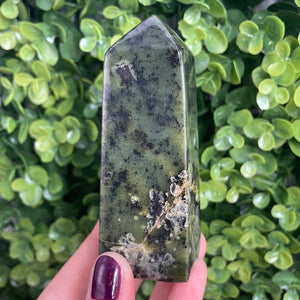 Nephrite Jade Obelisk