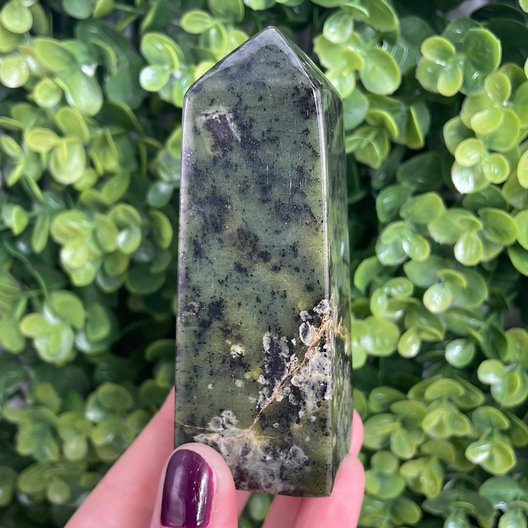 Nephrite Jade Obelisk