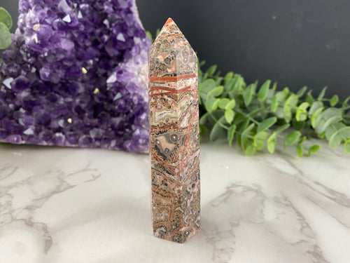 Leopardskin Jasper Tower