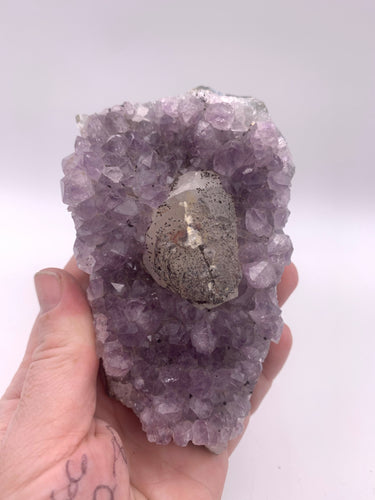 Lavender Amethyst & Calcite