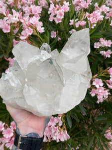 Quartz with Chlorite Cluster