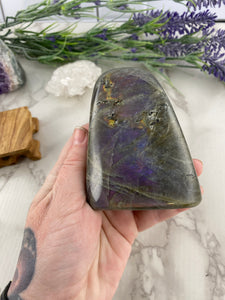 Purple Flash Labradorite Freeform